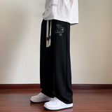 秋季男运动休闲卫裤长裤拖地休闲男直筒裤潮XZ1111K302P40，男装休闲裤，星座1106-3（原星座1111）