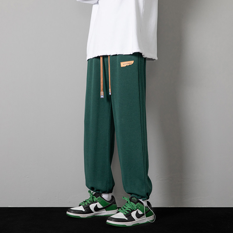 春卫裤男长裤直筒束脚男潮抽绳裤XZ1111-K223P33,男装休闲裤,星座1106-3（原星座1111）