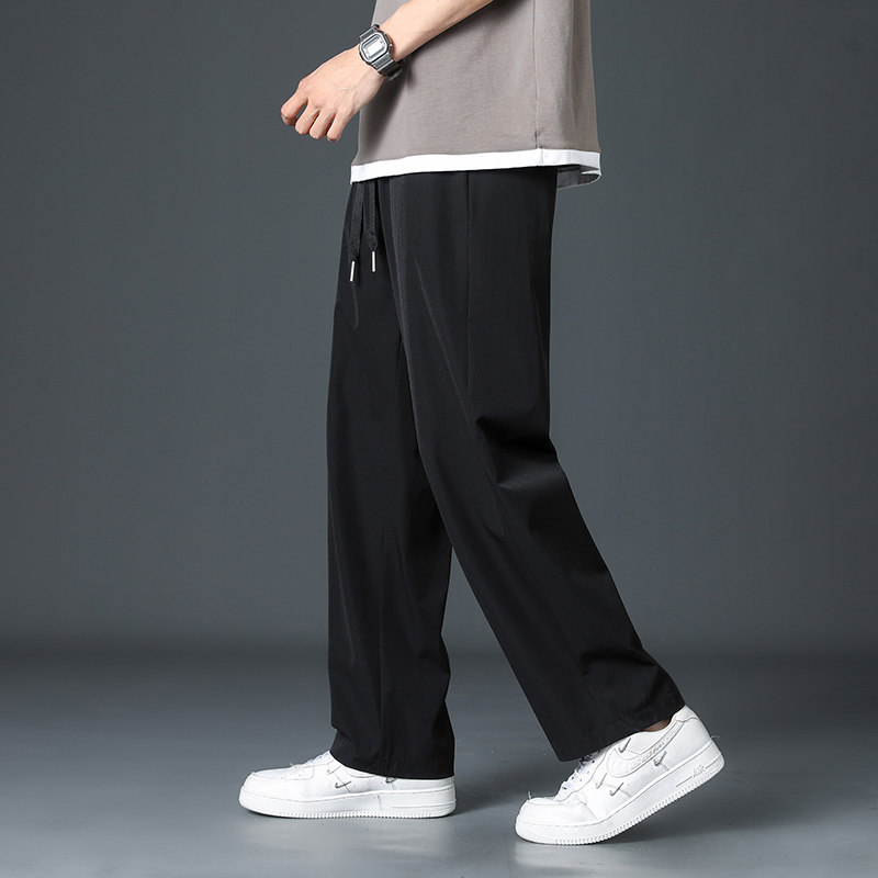 夏季冰感休闲裤男士薄款宽松裤子XZ1111-0233P25,男装休闲裤,星座1106-3（原星座1111）