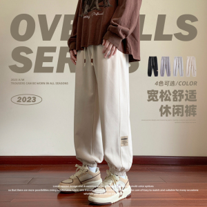 秋冬男士宽松卫裤个性休闲裤 运动裤韩版束脚裤潮XZ1111~661P45图片