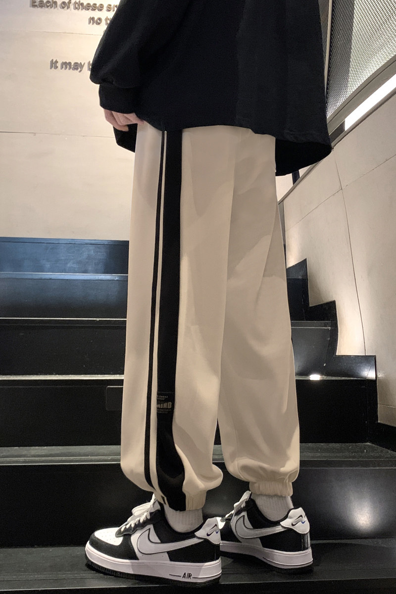 秋季新款男士宽松卫裤个性休闲运动裤韩版束脚裤潮XZ1111~656P45,男装休闲裤,星座1106-3（原星座1111）