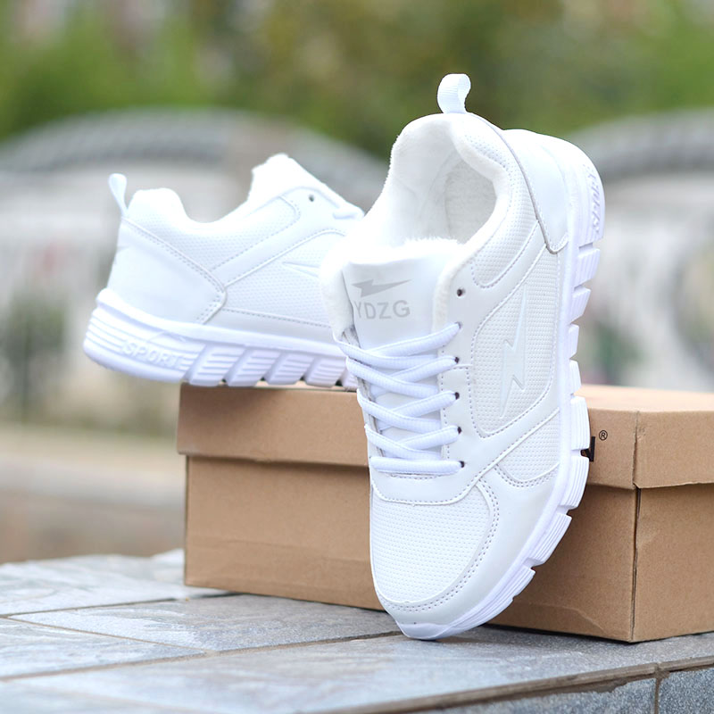 男女运动鞋加绒保暖鞋