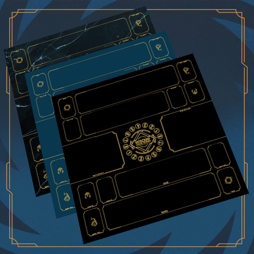 符文战场卡垫双人牌垫lol英雄联盟桌游tcg playmat棋盘riftbound