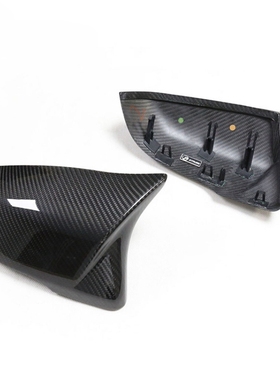 适用于宝马新1 2系X1 X2 Z4G29 F48/52干碳碳纤维牛角后视镜壳 罩