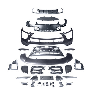 适用于保时捷MAcan改装升级SD/GTS大包围运动套件 前杠后唇改装件