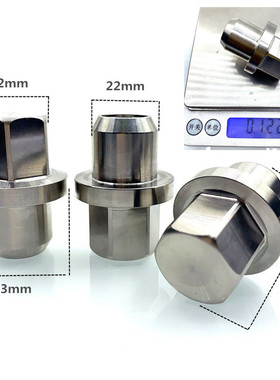 不锈钢实心304不锈 RRD500510适用路虎轮胎螺帽揽胜轮毂螺母丝杆