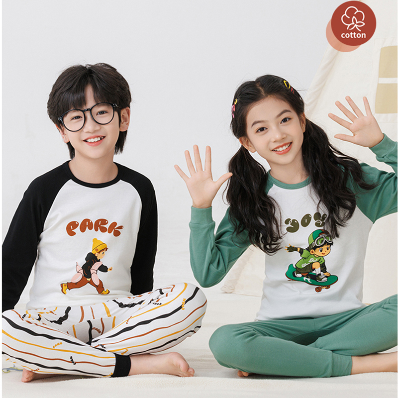 秋冬儿童纯棉内衣套装A类