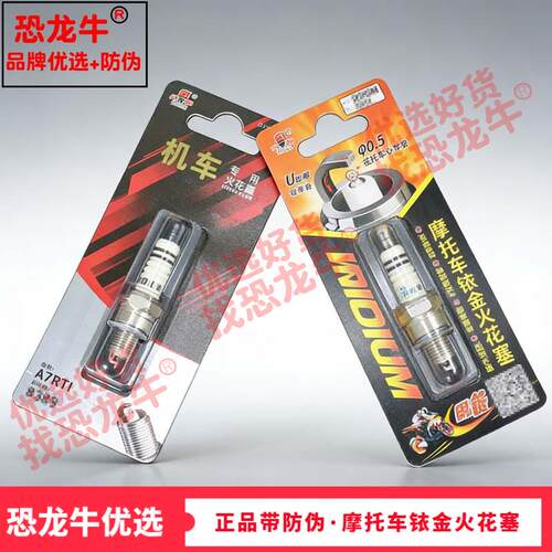 恐龙牛摩托车配件适用建设 JYM110-3 LCR125 XTZ125铱金火花塞