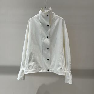 休闲百搭单排扣翻领短外套女 时尚 今年流行特惠2026年春装 新款