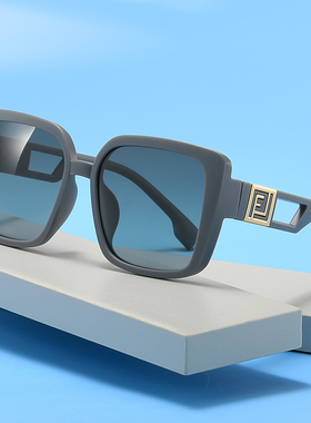 腾悦偏光太阳镜百搭方形女