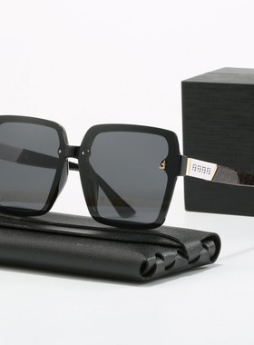 腾悦偏光防紫外线方形百搭墨镜