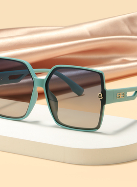 腾悦偏光防紫外线方框大框女显瘦