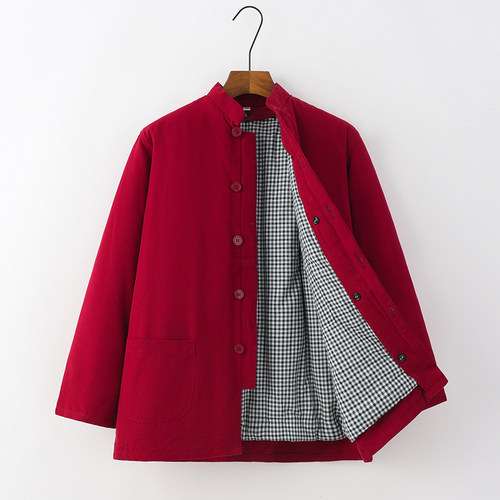 女士可拆卸棉花袄冬季加厚妈妈装