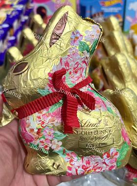 德国瑞士莲lindt lindor复活节造型easter Gold Bunny牛奶巧克力