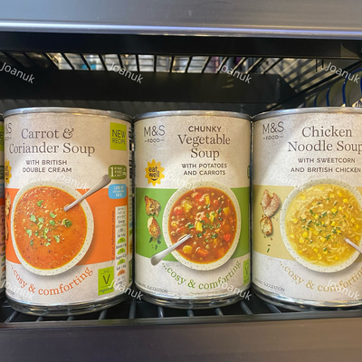 英国MS玛莎碎面包忌廉蘑菇mushroom soup西红柿奶油蔬菜速溶汤