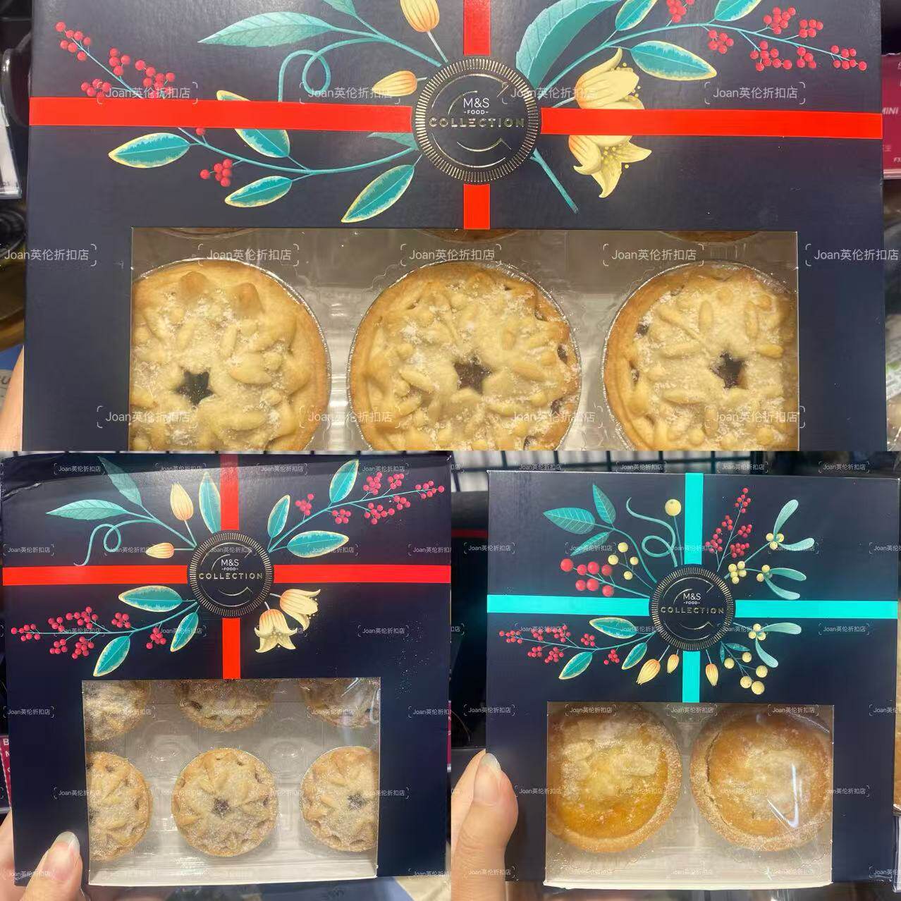 英国MS玛莎圣诞果蓉批mincepies