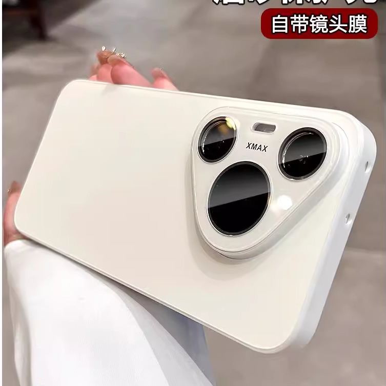 磨砂适用于华为的pura70手机壳2025新款女p70高级感小众70ultra带镜头膜高端外壳70pro+硅胶全包防摔保护套