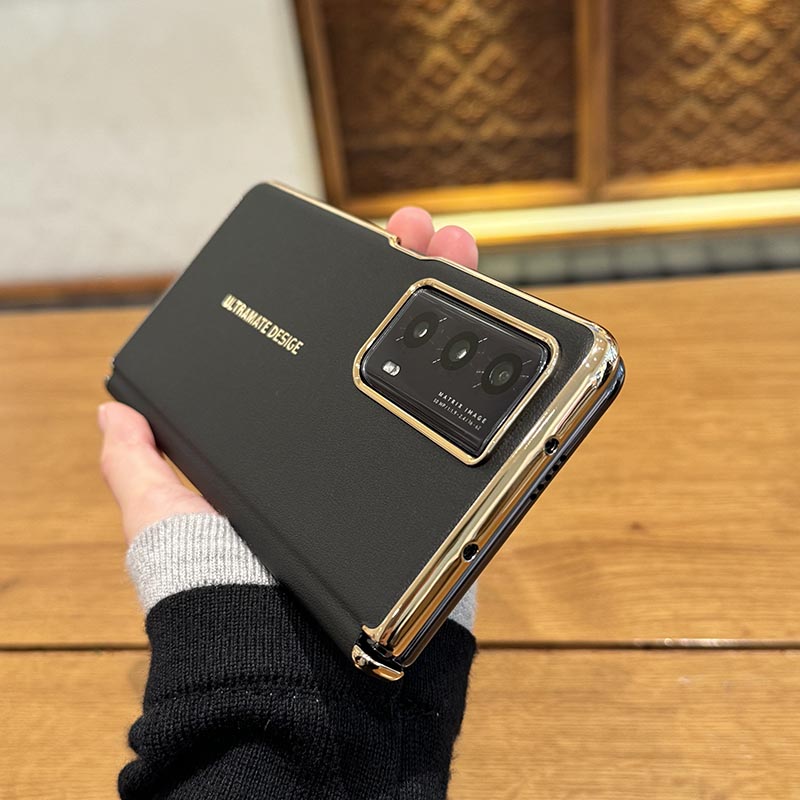 适用荣耀MagicVs2秒变XT非凡大师折叠屏保护套磁吸中轴新款高档皮