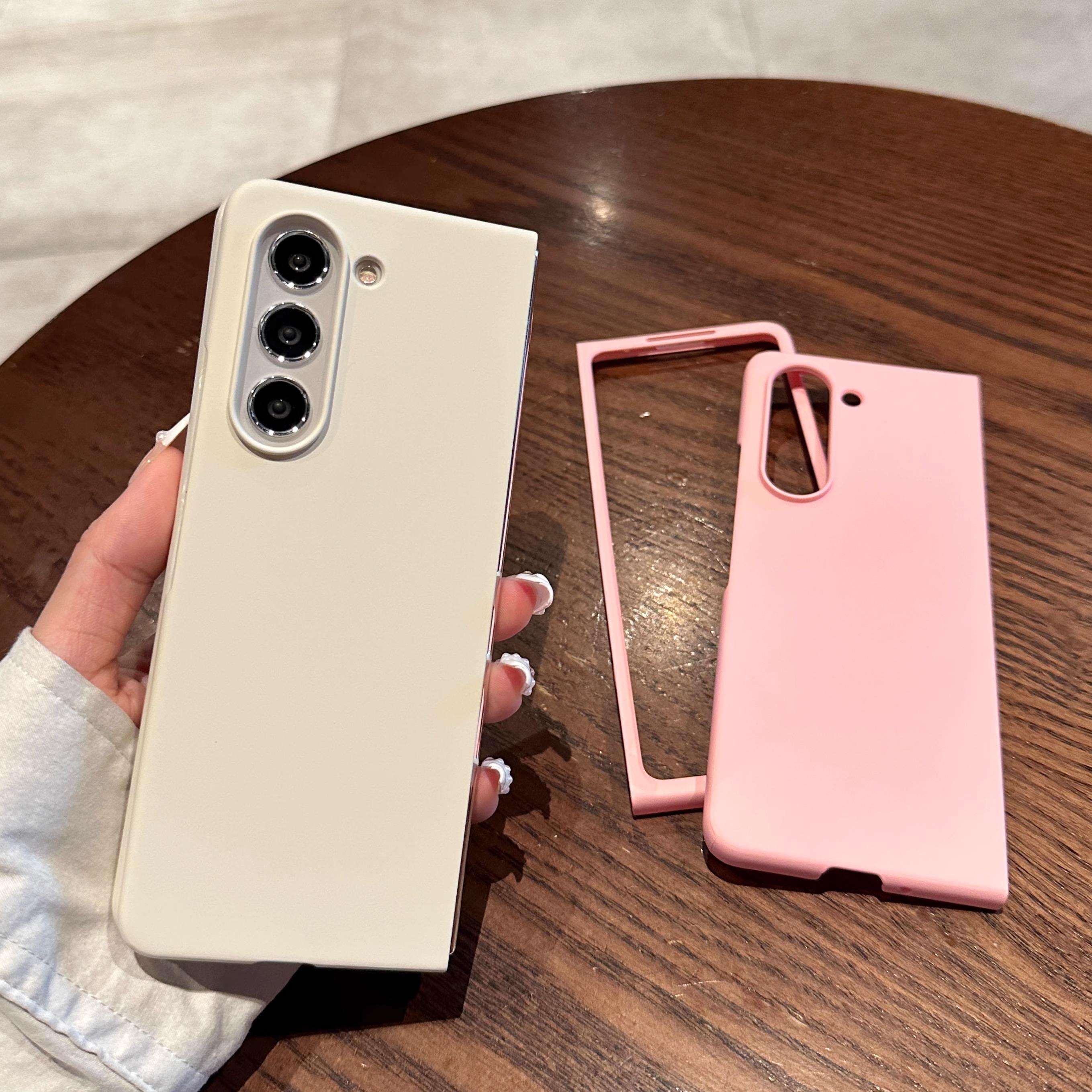 适用三星Galaxy z fold6手机壳三星zfold6肤感磨砂保护套防摔分体式折叠纯色硬壳新款折叠屏zflod6男女简约