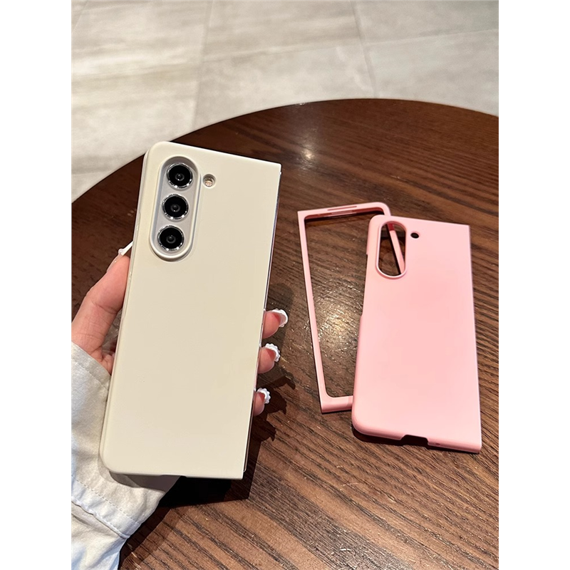 适用三星Galaxy z fold6手机壳三星zfold6肤感磨砂保护套防摔分体式折叠纯色硬壳新款折叠屏zflod6男女简约