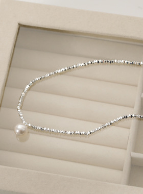 XKDDCT日韩施家玻璃珠碎银几两项