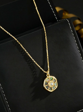 XKDDCT新款网络爆款罗盘八芒星吊