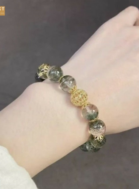 XKDDCT新款古风石仿绿水晶绣球