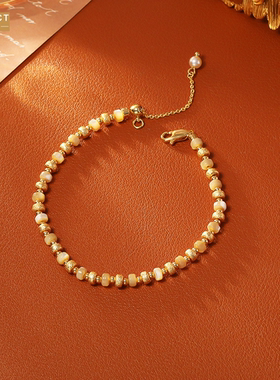 XKDDCT爆款贝壳串珠项链高级感时