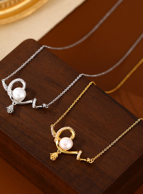 XKDDCT天然珍珠中国风几何设计项