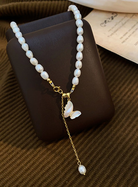 XKDDCT天然淡水珍珠女百搭小众设