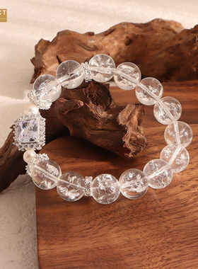 XKDDCT白淡水珍珠锆石跑环时尚女