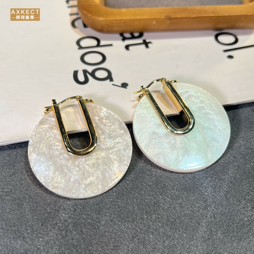 AXKECT阿珂施蒂18金电轻奢耳环百