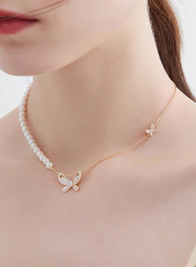 XKDDCT小众设计高级感珍珠项链女