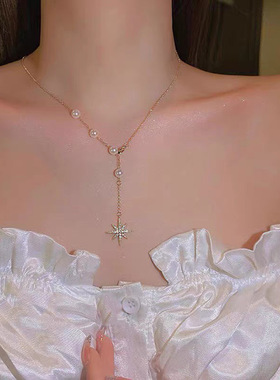 XKDDCT新款小众设计感项链八芒