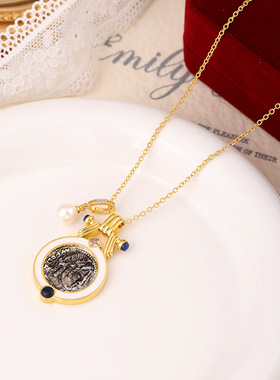 XKDDCT新款爆款欧美复古人头像淡