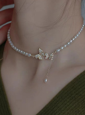 XKDDCT新款淡水项链56m米珠天然