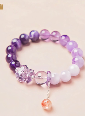 XKDDCT新款紫离火女紫水晶本命年