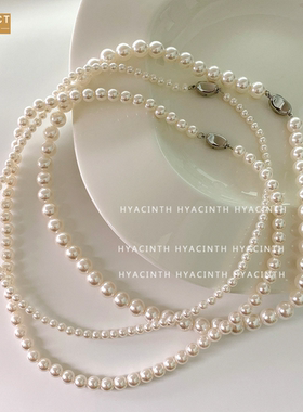 XKDDCTfever简约珍珠项链春夏施