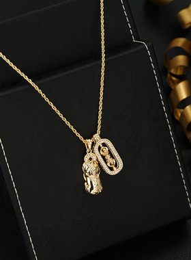 XKDDCT新款新中式古法工艺貔貅金