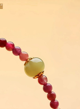 XKDDCT彩色极细手链女新中式手饰