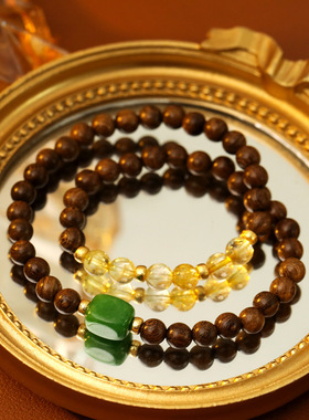 XKDDCT新款天然绿东陵手串文玩