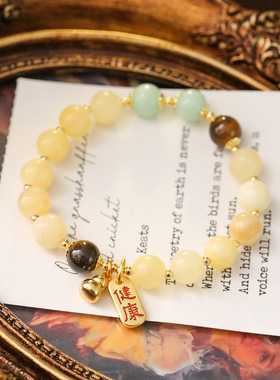 XKDDCT金色如意福禄平安手链女复