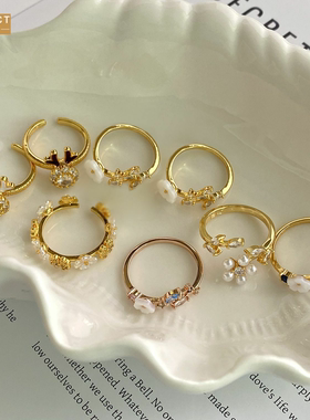 XKDDCT新款韩版气质甜美小清壳花