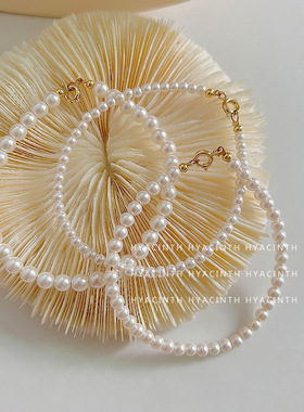 XKDDCT正圆仿施家玻璃珍珠简约百