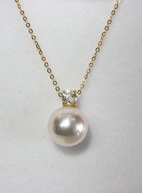 XKDDCT新款天然淡水项链简约气质