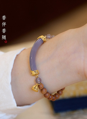 XKDDCT新中式奶香檀木手串半生烟