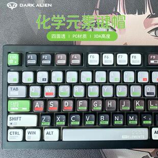 化学元素系列热升华四面透个性键帽115键PC材质客制化键盘键帽DIY
