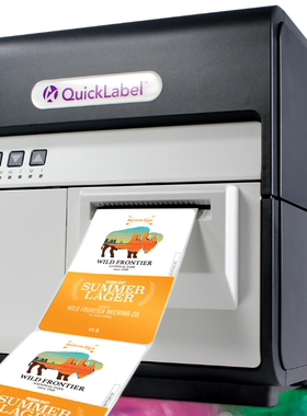 彩色打印机Quicklabel QL-120 高清便捷照片标签桌面打印机