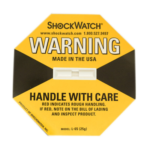 shockwatch震动感应物流震动标签