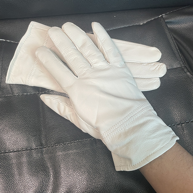 真皮手套男士羊皮加绒保暖骑行开车摩托车防风防寒薄款秋冬季户外